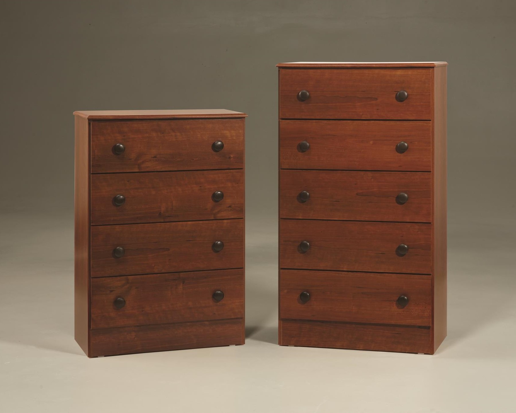 191 Cherry Chest 5 Drawer - Click Image to Close